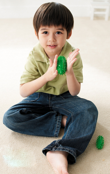 Мяч массажный Дикий огурец 10,85х5 см Weplay