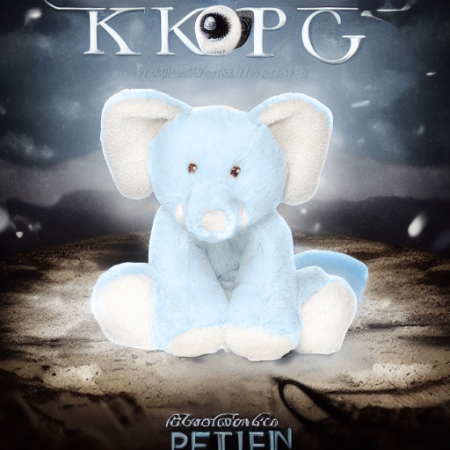 Слоненок ТЕДДИ КРЕМ БЭБИ голубой Teddykompaniet