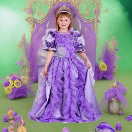 Принцесса фиолетовая, рост 128 Lipta TDP