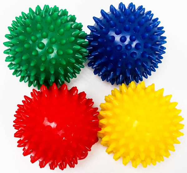 Мяч массажный 7,5 см, 1 штука Тех-пласт