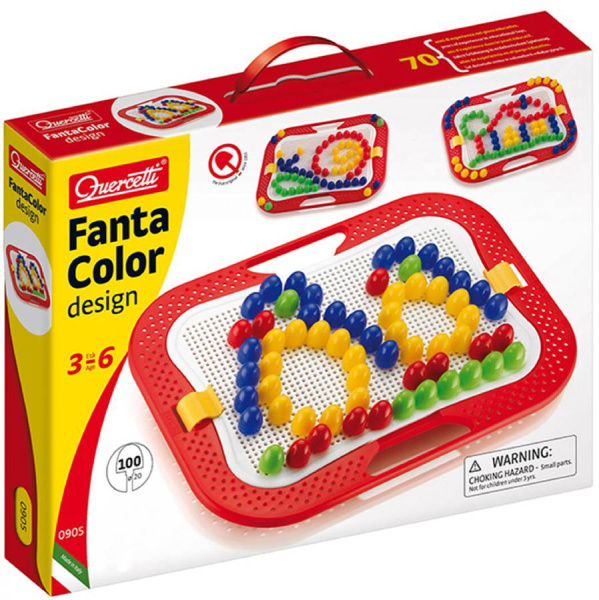 Мозаика FantaColor 20 мм 100 деталей Quercetti