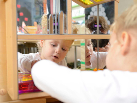 Панель настенная Домик Зеркальный театр Masterkids