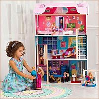 Домик для Барби МУЗА с мебелью Paremo