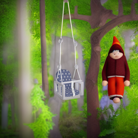 Качели детские с подвесом ГНОМ LiLu