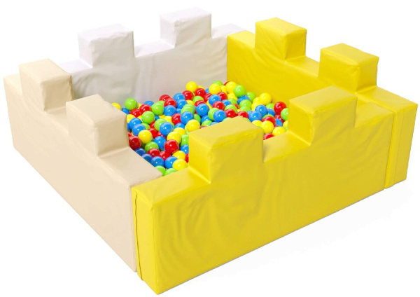 Сухой бассейн с шариками Форт Pastel Romana