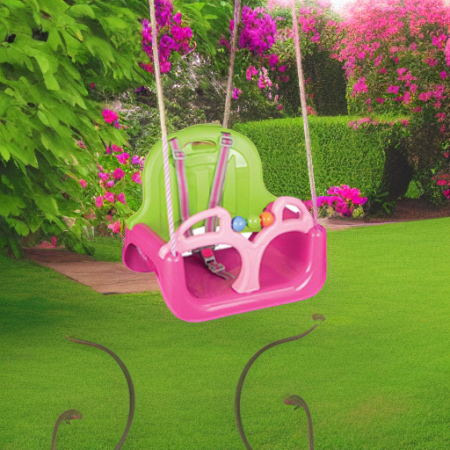 Качели подвесные САМБА малиновые Pilsan