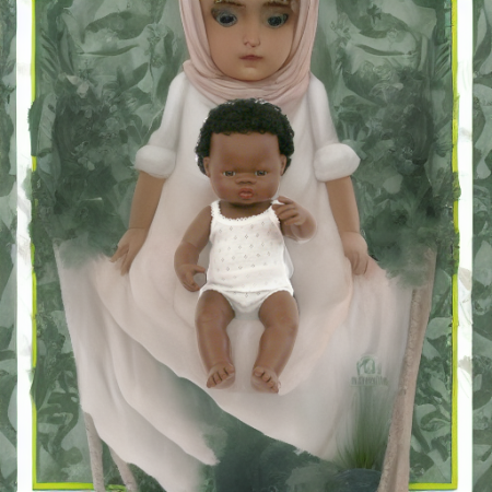 Кукла Мальчик африканец 38 см