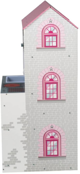 Детская игровая кухня и Трехэтажный домик для кукол 2 в 1 Roba