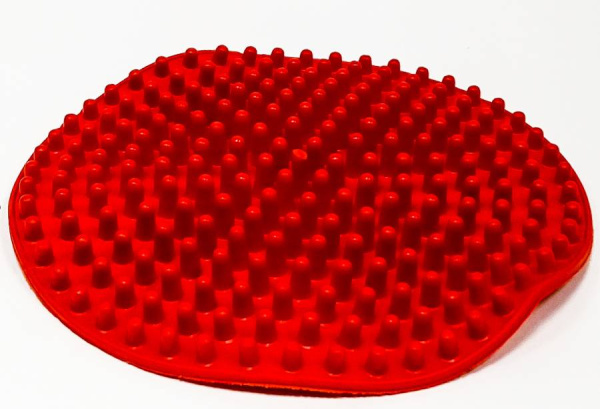 Коврик с шипами круглый 22 см, 1 штука Тех-пласт