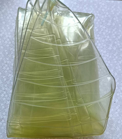 Мяч для фитнеса Opti Ball прозрачный 65 см Ledraplastic