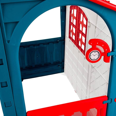 Игровой домик красный/синий/белый PalPlay