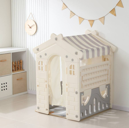 Домик-кафе пластиковый со столиком UNIX Kids Table Grey