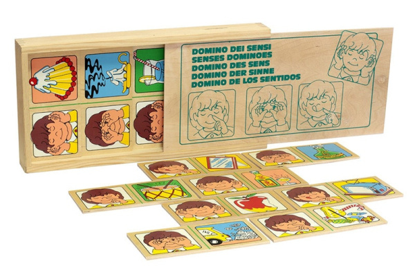 Домино деревянное Органы чувств ЛЭМ