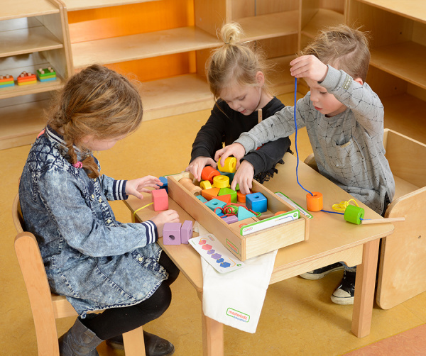 Игра-сортировка Шнуровка Бусы (Набор 2) Masterkids