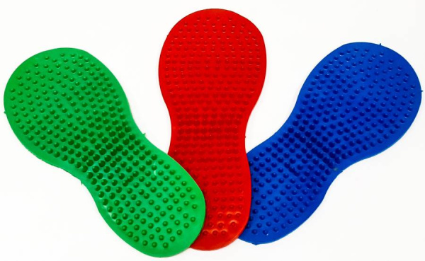 Следочки массажные Ступни 23х10 см (пара) Тех-пласт