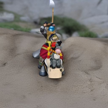 Рыцарь на ослике Goki