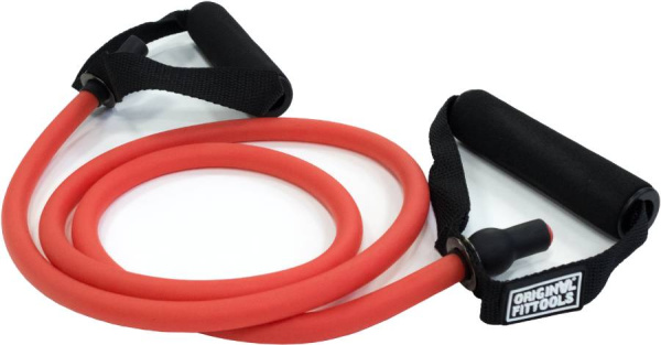 Эспандер трубчатый 135х1,2х0,6 см красный Original Fit.Tools