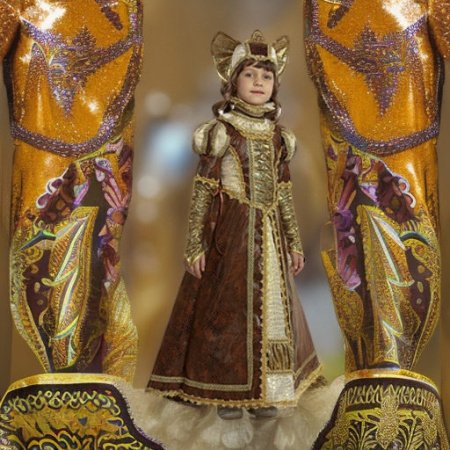 Королева, рост 128 Батик