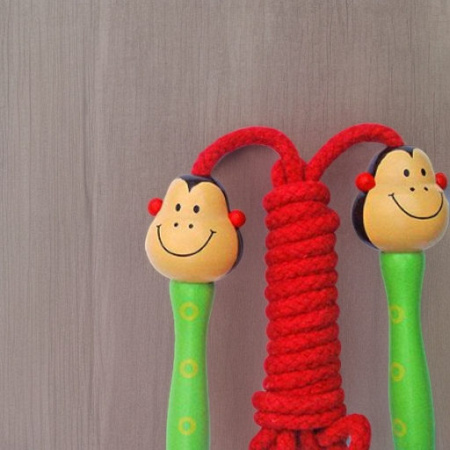 Скакалка ОБЕЗЬЯНКА Woody