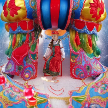 Русская красавица, рост 122 КарнавалиЯ