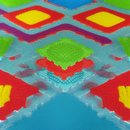 Модульный коврик ОРТОДОН Островок мягкий