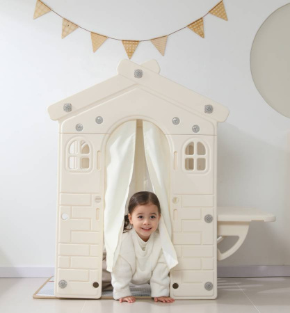 Домик-кафе пластиковый со столиком UNIX Kids Table Grey