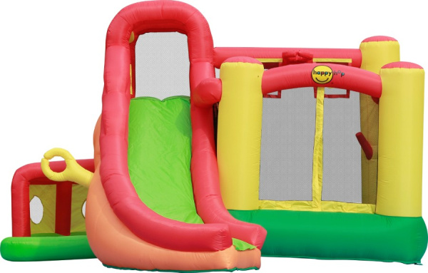 Надувной батут с горкой ИГРОВОЙ ЦЕНТР 11 в 1 Happy Hop