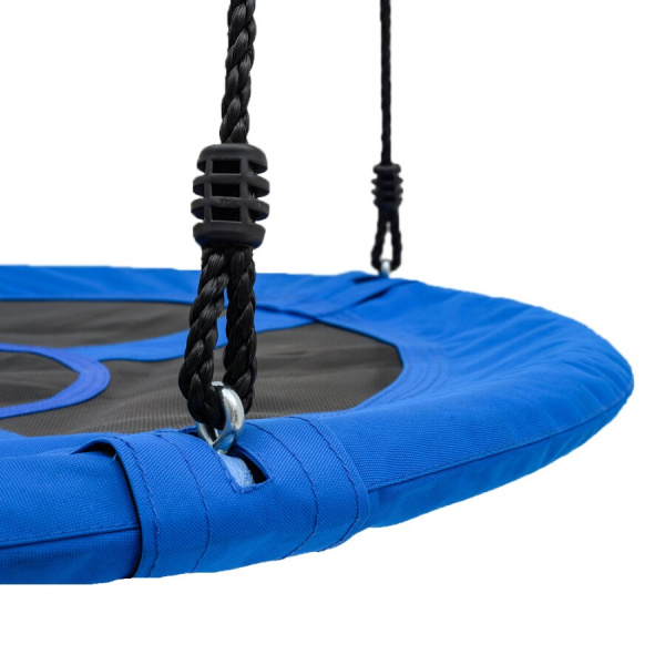 Качели-гнездо подвесные UNIX Line синие 100 см