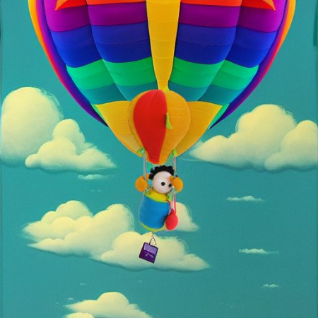 Человечек на воздушном шаре Yookidoo