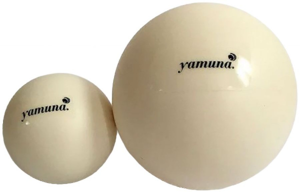 Мячи для лица и шеи YAMUNA Face Balls белые 9 и 14 см
