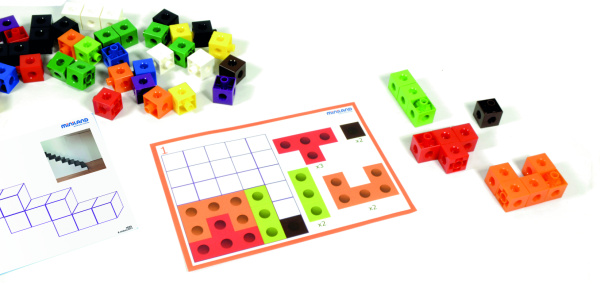 Набор обучающий Activity Cubes (100 деталей) в чемоданчике