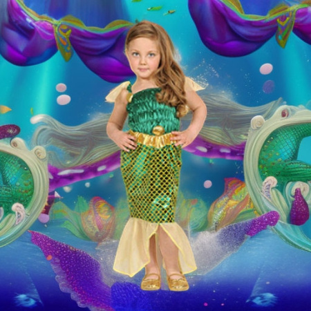 Русалочка, рост 98 Widmann