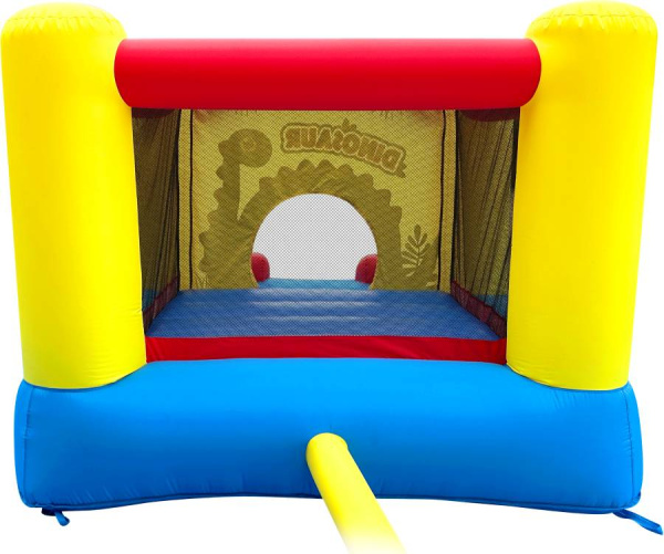 Надувной батут с горкой Забавный динозавр Happy Hop