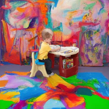 Детский художественный стол