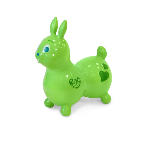 Попрыгун ЗАЙЧИК RAFFY, зеленый Ledraplastic