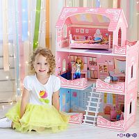 Кукольный домик Адель Шарман с мебелью