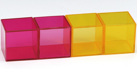 Кубики прозрачные Радужный кристалл, 16 штук Weplay