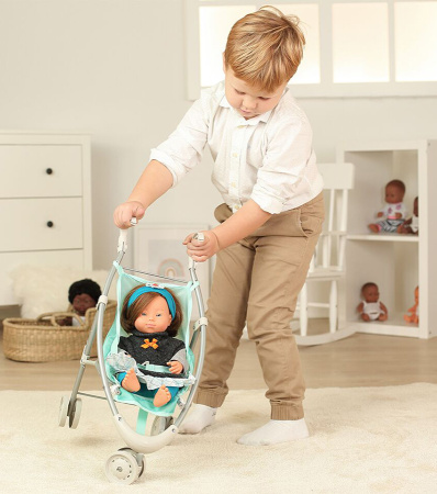 Коляска для куклы прогулочная Miniland