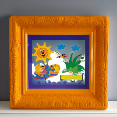 Декор на стену СОЛНЫШКО И УЛИТКИ Pomy Toys