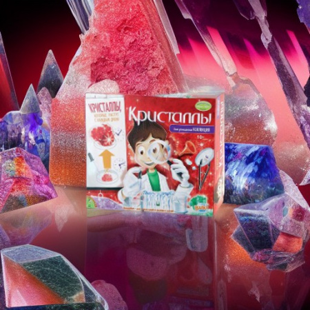 Французские опыты КРИСТАЛЛЫ Bondibon