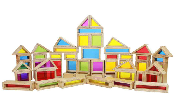 Радужные блоки, 51 штука Masterkids