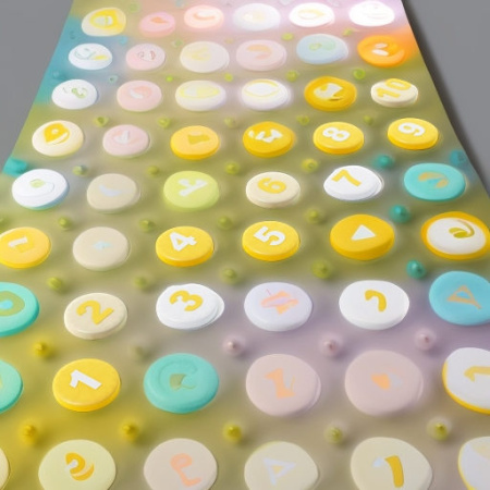 Мягкий развивающий модуль ШАГАЙКА 10 кругов Pastel Romana