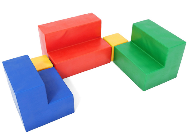 Мягкая игровая мебель Диванчики, 5 элементов Romana