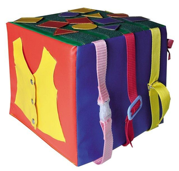 Мягкий развивающий Кубик Умные ладошки Romana