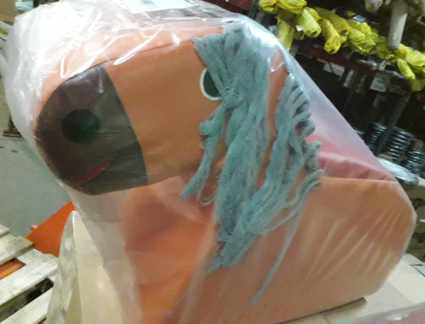 Мягкий игровой модуль Лошадка