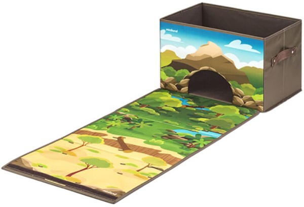 Коробка-трансформер для игрушек и игры Лес /Джунгли Miniland