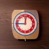 Часы деревянные ЛЭМ