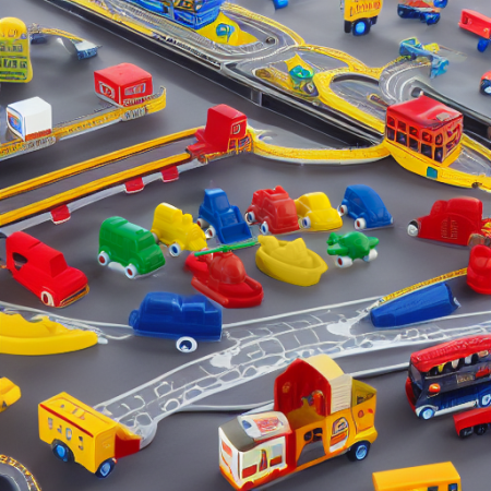 Набор Минитранспорт, 9 штук Miniland