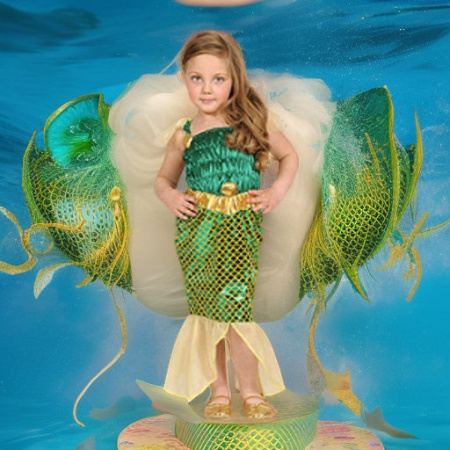 Русалочка, рост 98 Widmann