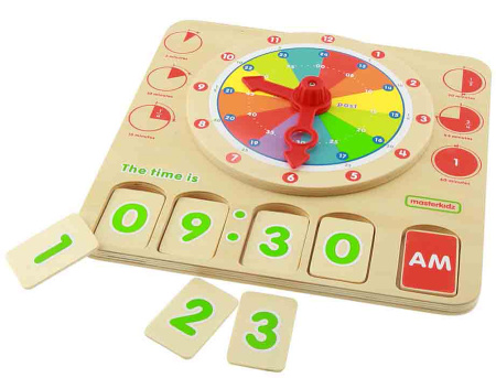 Панель настольная Изучаем время Masterkids